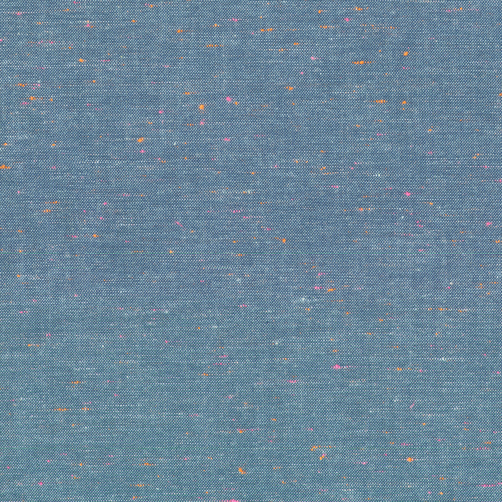 Neon Neppy Fabric - Navy (17237-9)