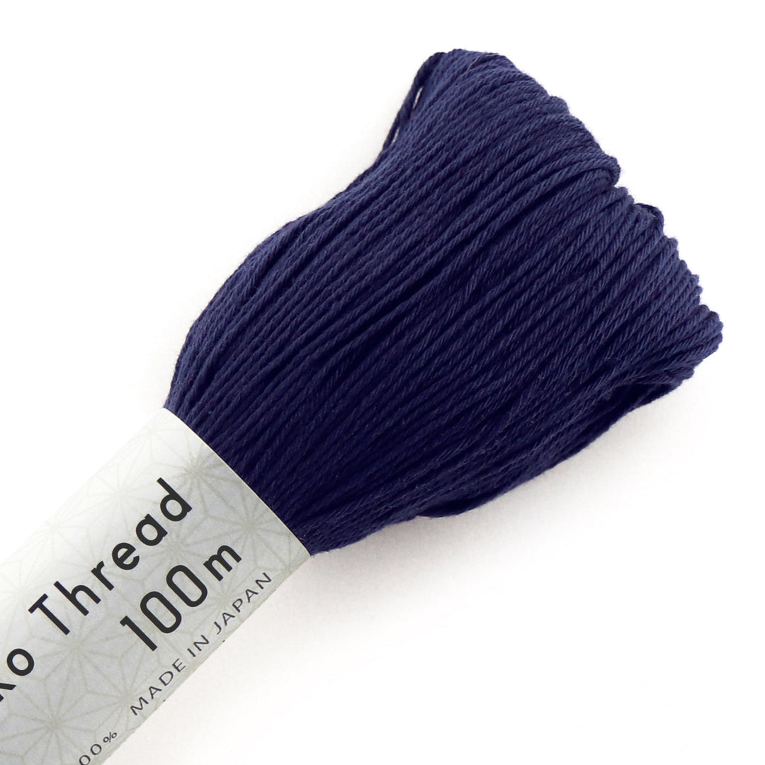 100m Skein Olympus Sashiko Thread - Navy (#103)