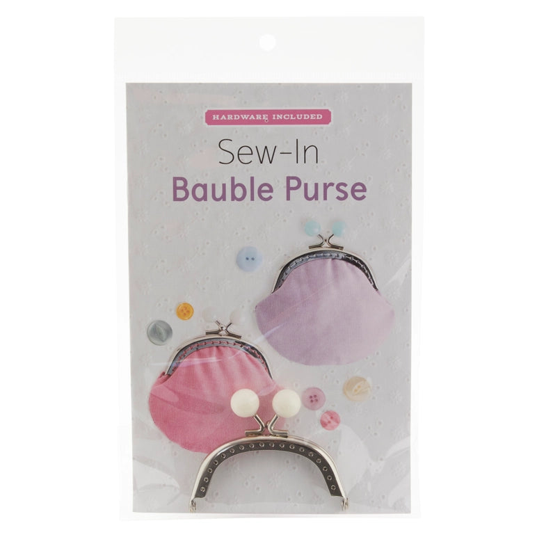 Sew-In Bauble Purse Pattern & Hardware