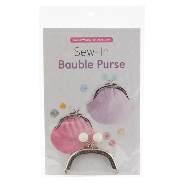 Sew-In Bauble Purse Pattern & Hardware