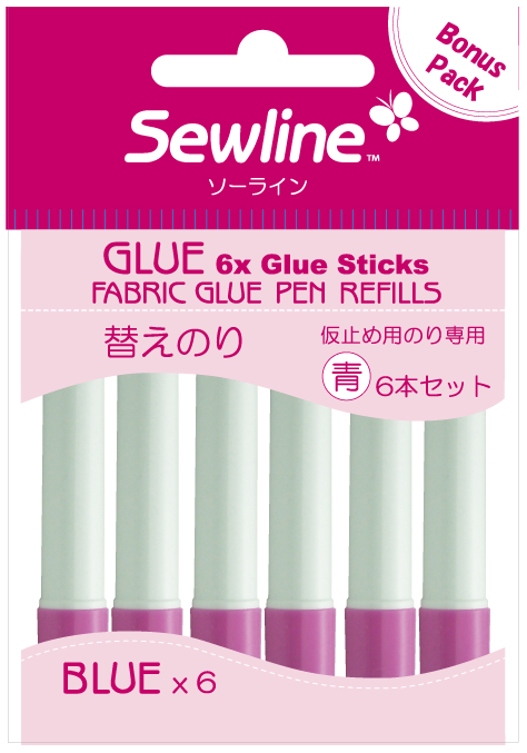 Sewline Fabric Glue Pen Refills (6 pack)