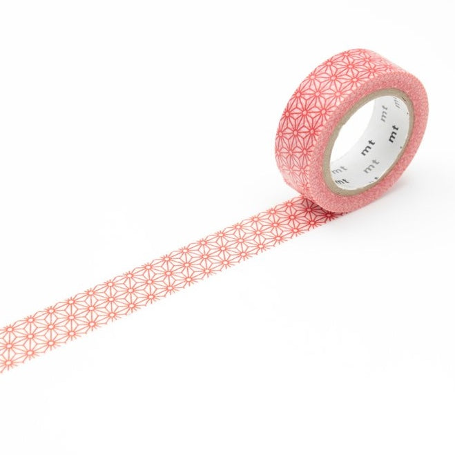 Red Asa No Ha Japanese Washi Tape