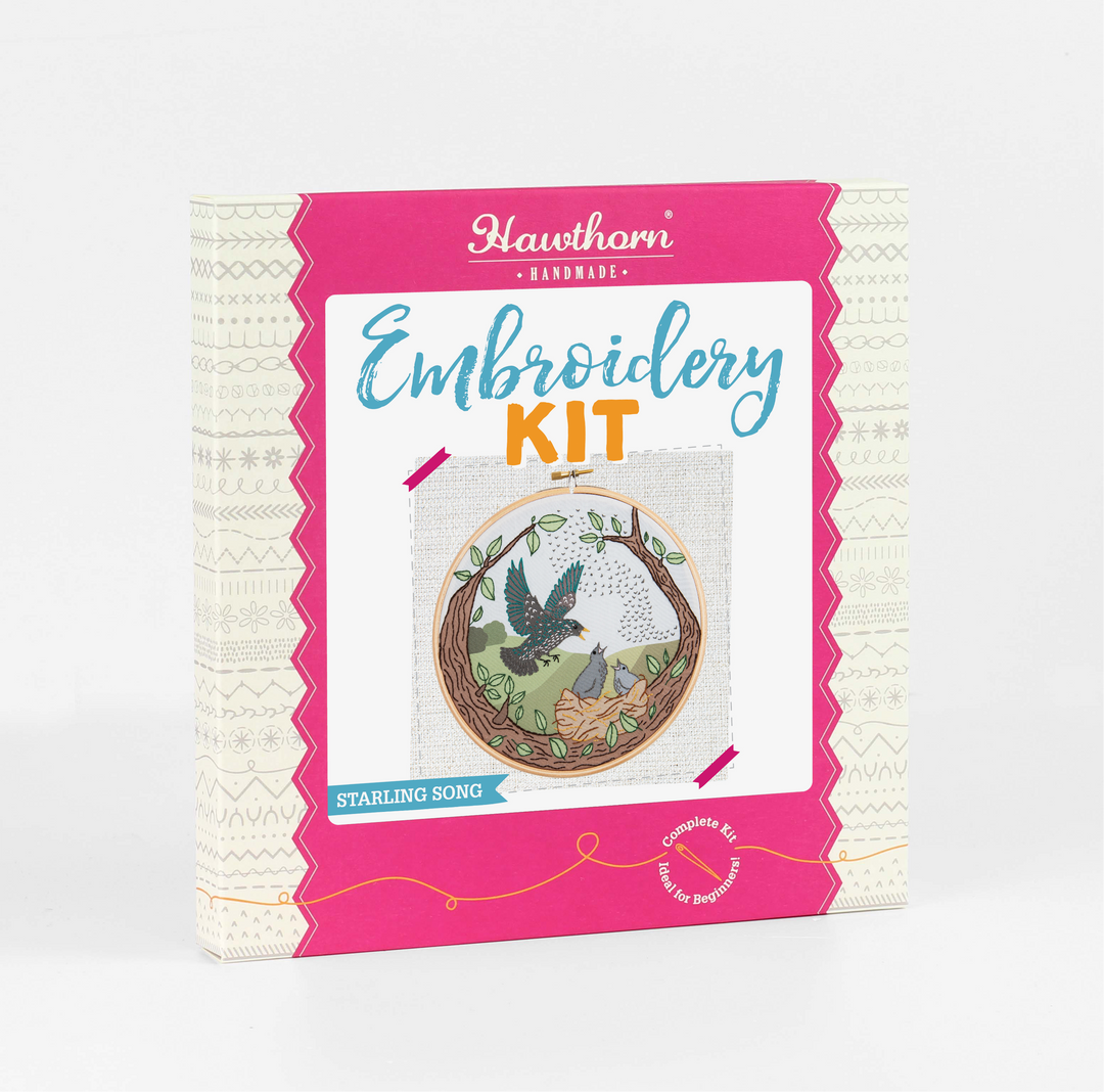 Starling Song Embroidery Kit