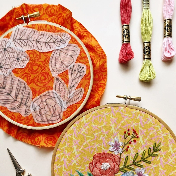Landscape Stick & Stitch Embroidery Patterns – Snuggly Monkey