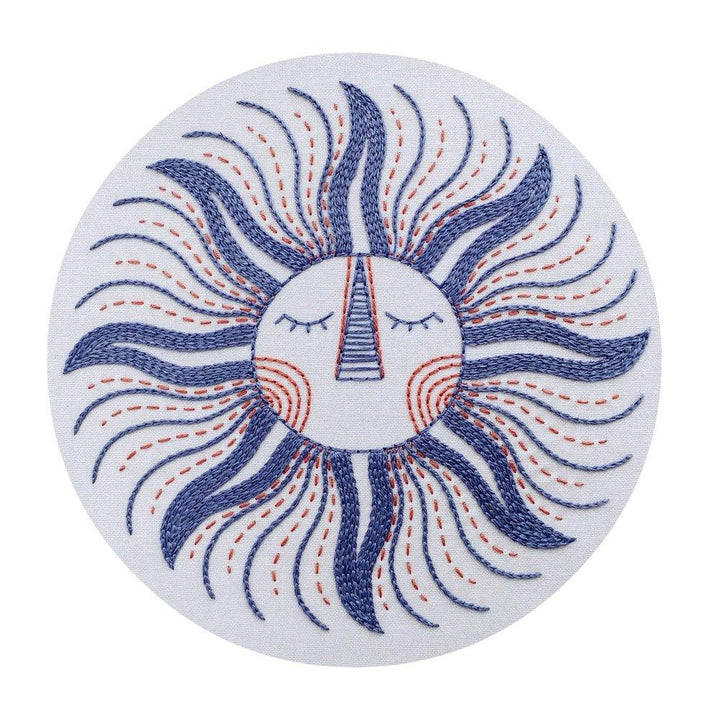 Sun King Embroidery Sampler