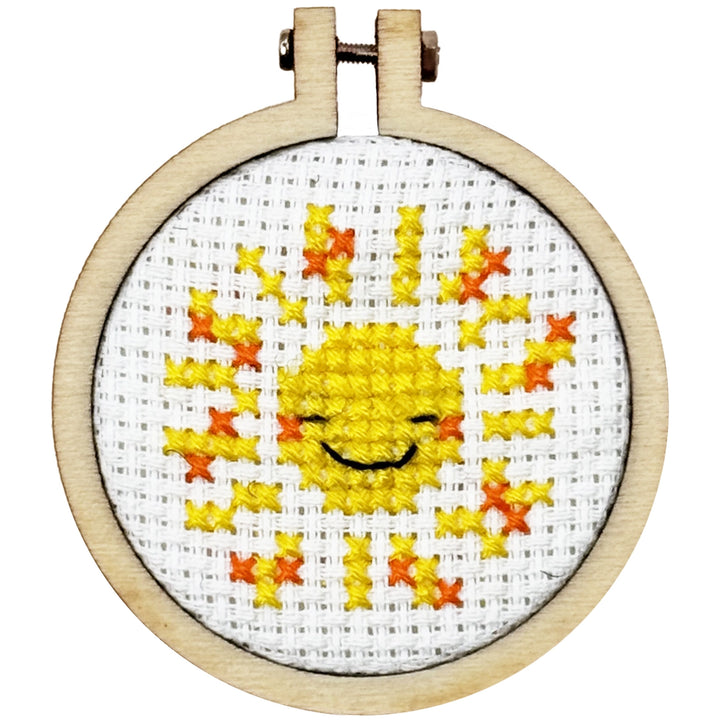 Mini Matchbox Cross Stitch Kit - You Are My Sunshine