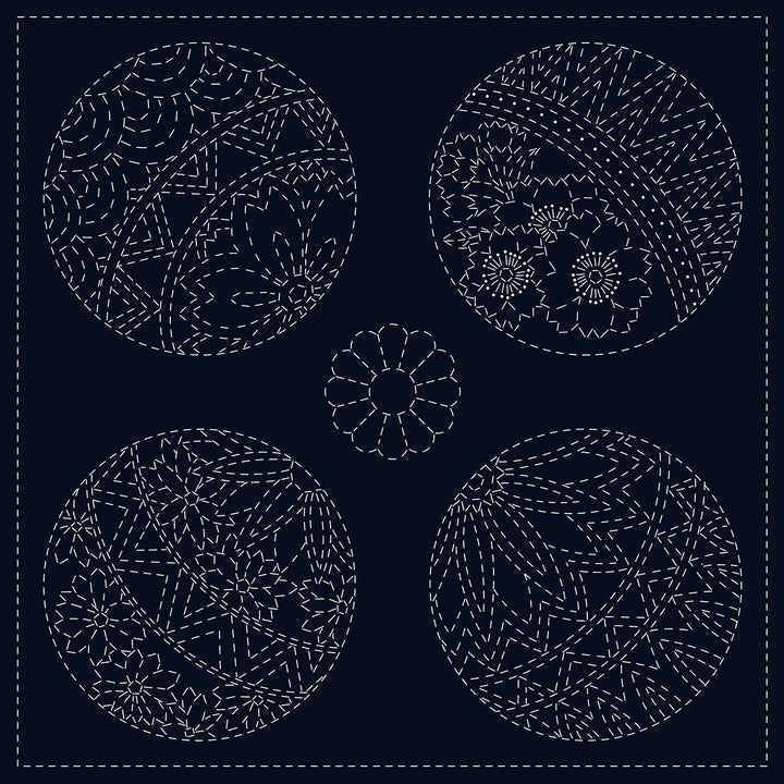 Temari Sashiko Embroidery Sampler