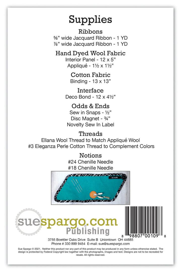 The Traveler Needle Keeper Sewing Pattern