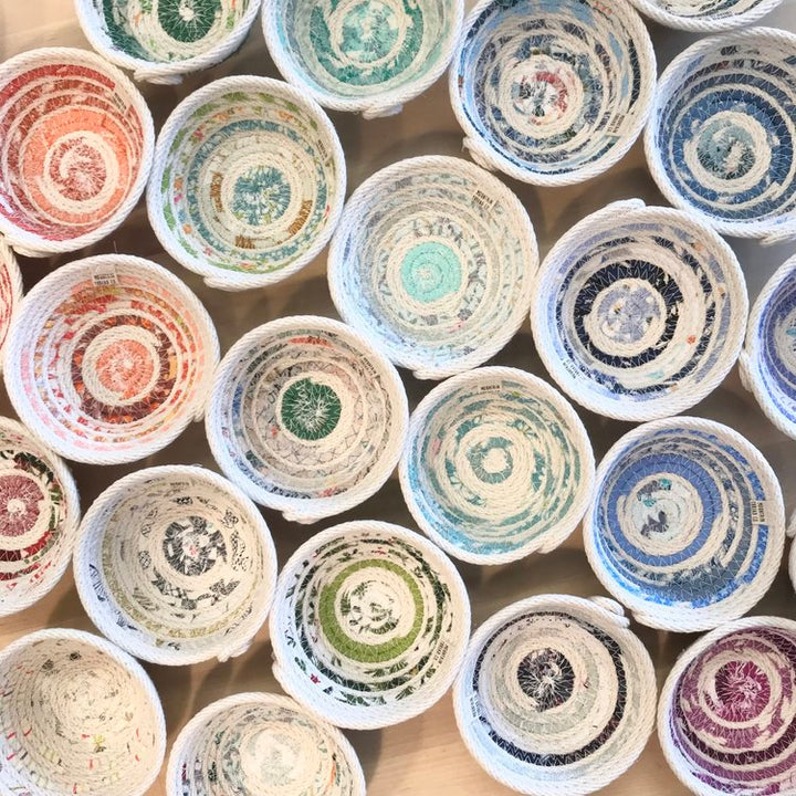 Roped Coil Basket DIY Kit - Trinket Bowls