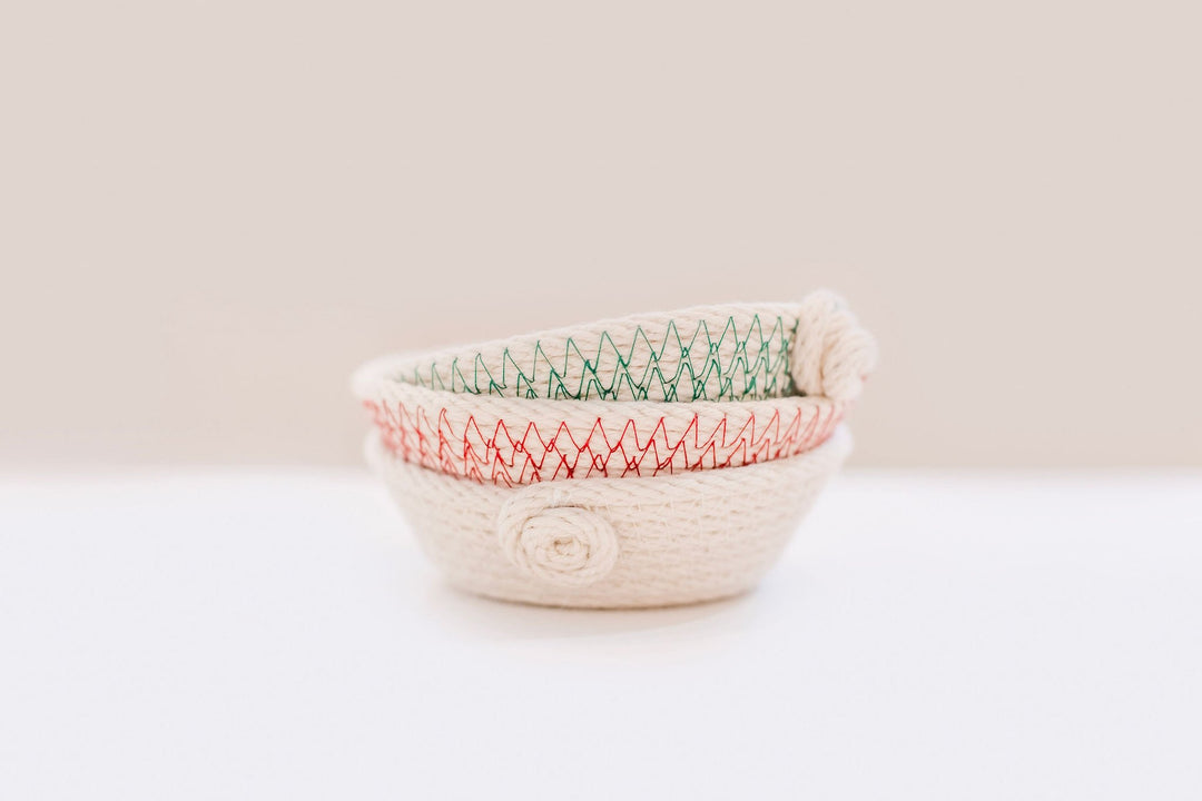 Roped Coil Basket DIY Kit - Trinket Bowls