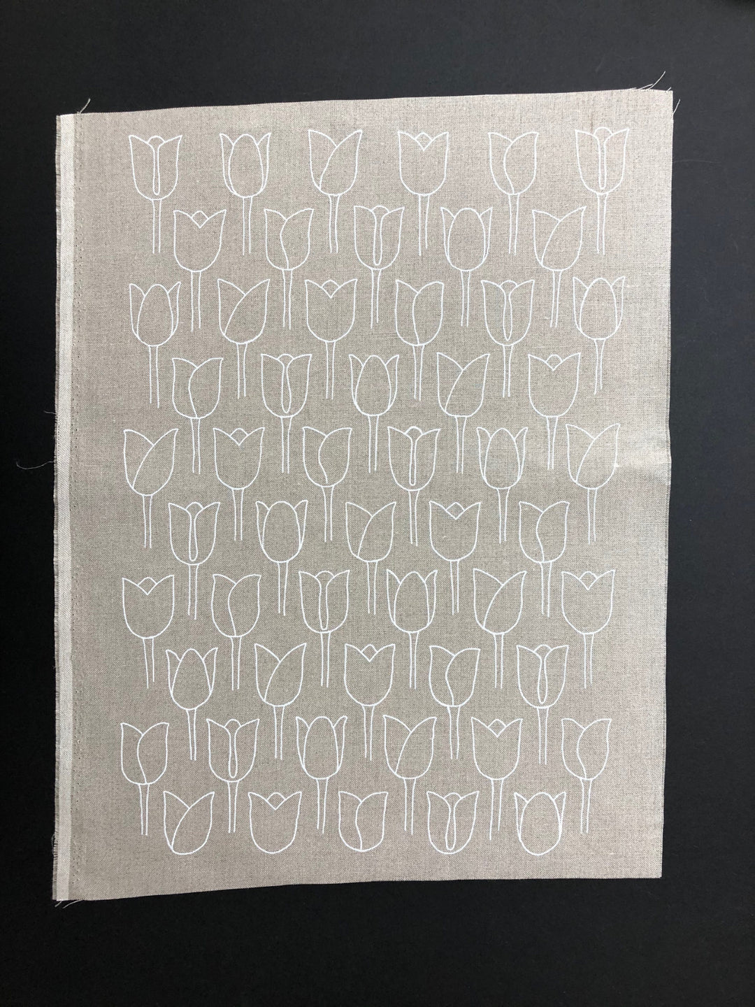 Tulips Embroidery Sampler