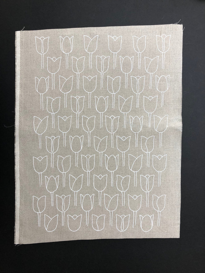 Tulips Embroidery Sampler