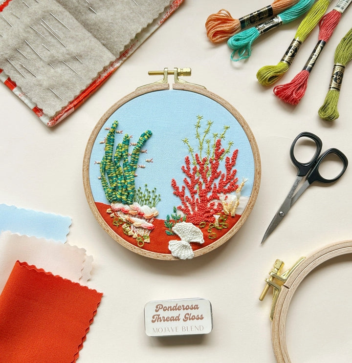 Under the Sea 3D Raised Stitch Embroidery Kit
