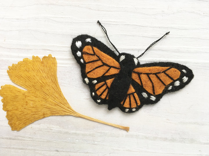 PDF Pattern - Insects Wool Felt Embroidery Pattern