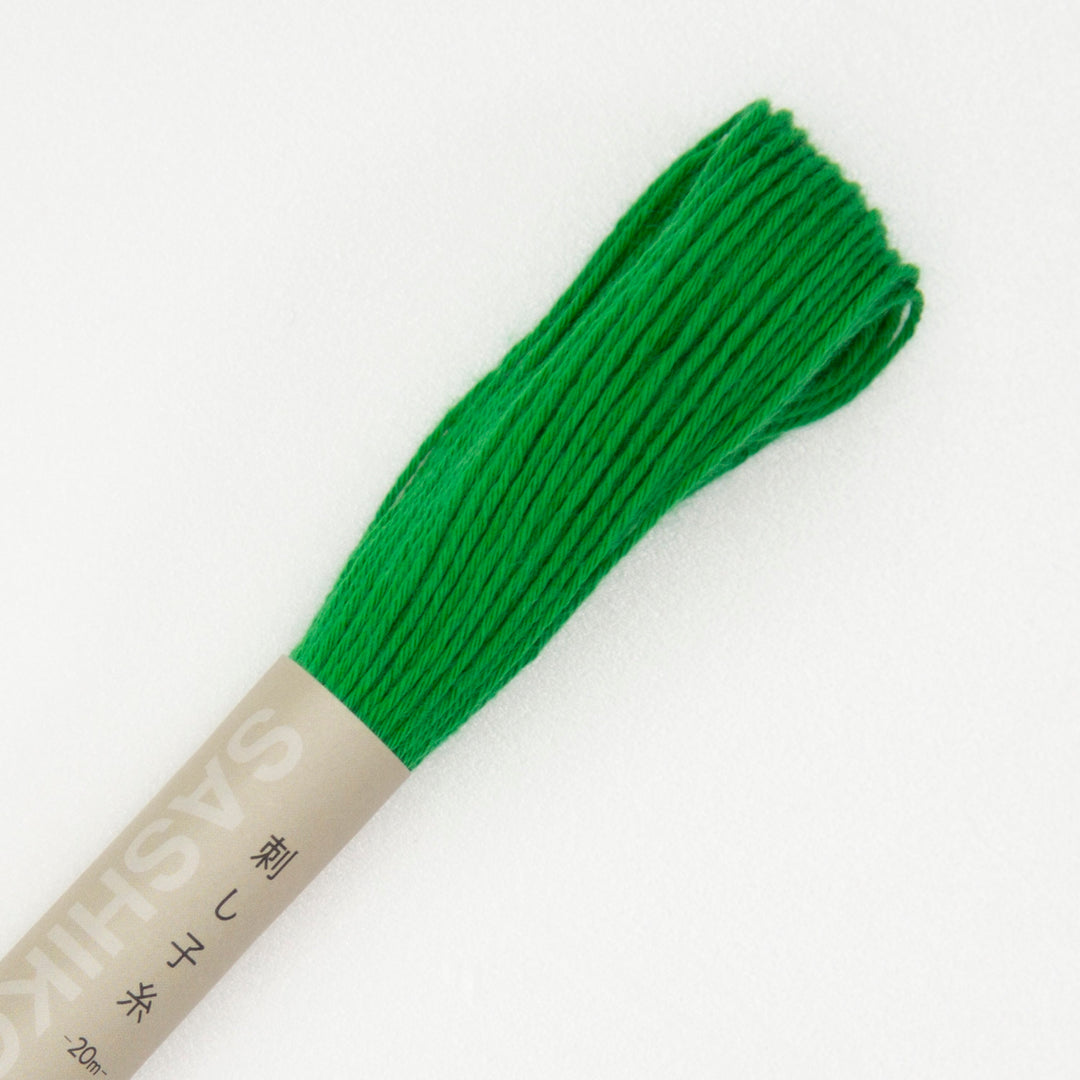 20m Skein Olympus Sashiko Thread - Viridian Green (#26)