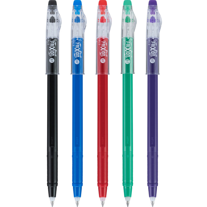 Frixion Color Sticks Pens - 5 Pack Primary Colors