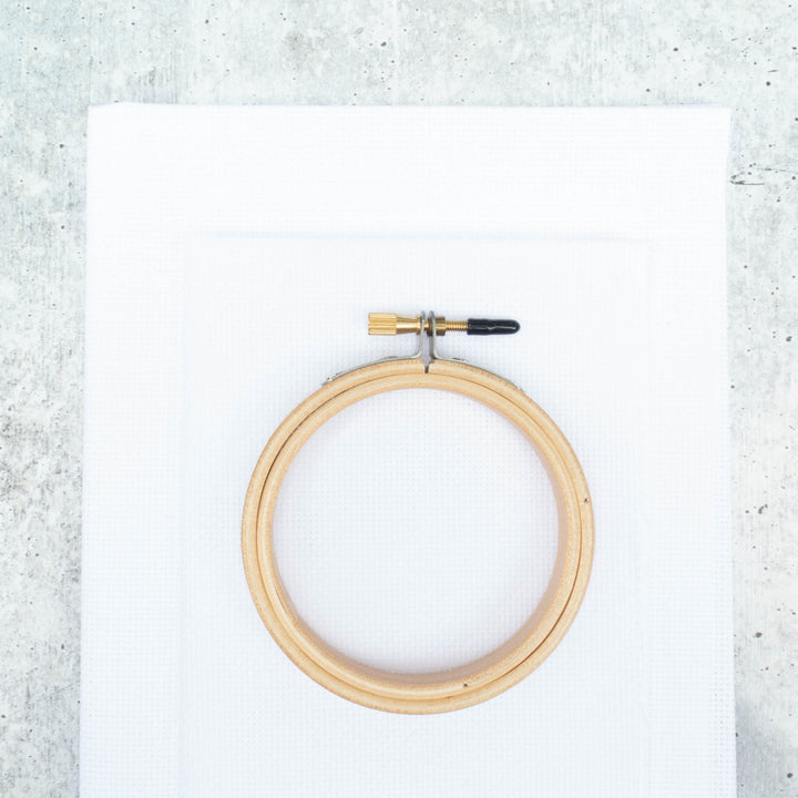 White Aida Cross Stitch Fabric (18 ct)