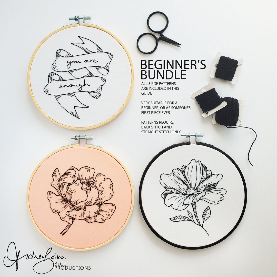PDF PATTERN - Beginners Bundle by BeCo Productions