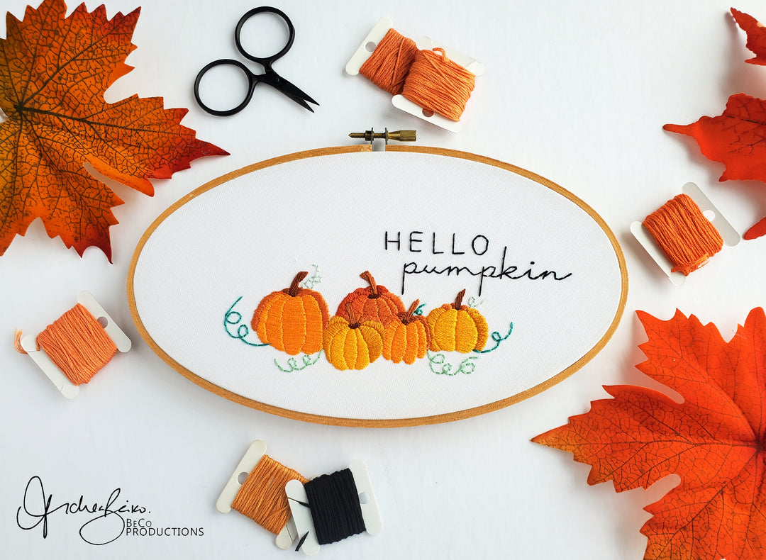 PDF PATTERN - Hello Pumpkin by BeCo Productions