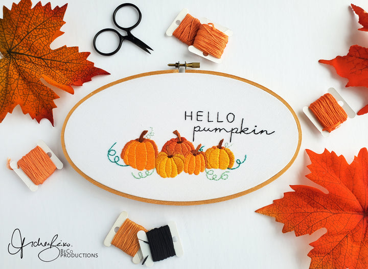 PDF PATTERN - Hello Pumpkin by BeCo Productions