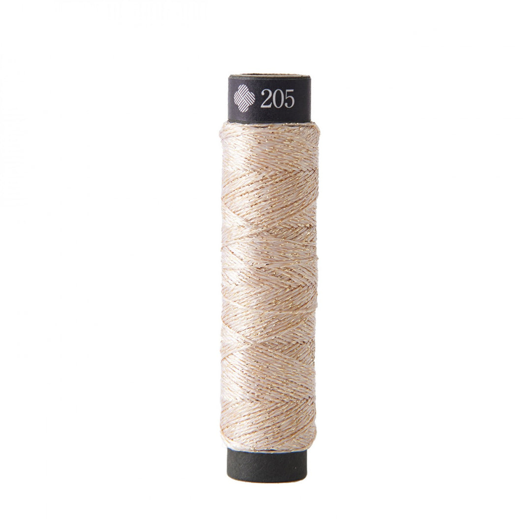 Metallic Embroidery Floss | Cosmo Nishikiito Champagni - SUNAGO (205) Floss - Snuggly Monkey