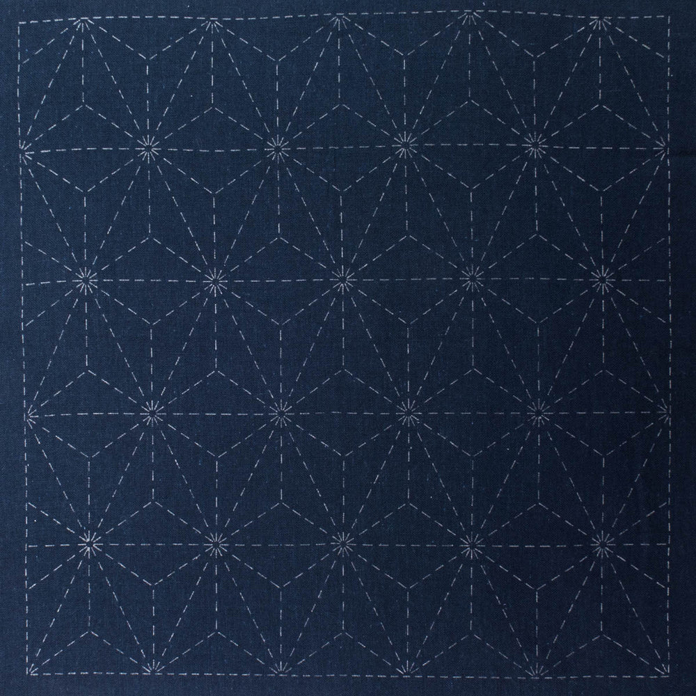 Asa No Ha Sashiko Embroidery Sampler Sashiko - Snuggly Monkey