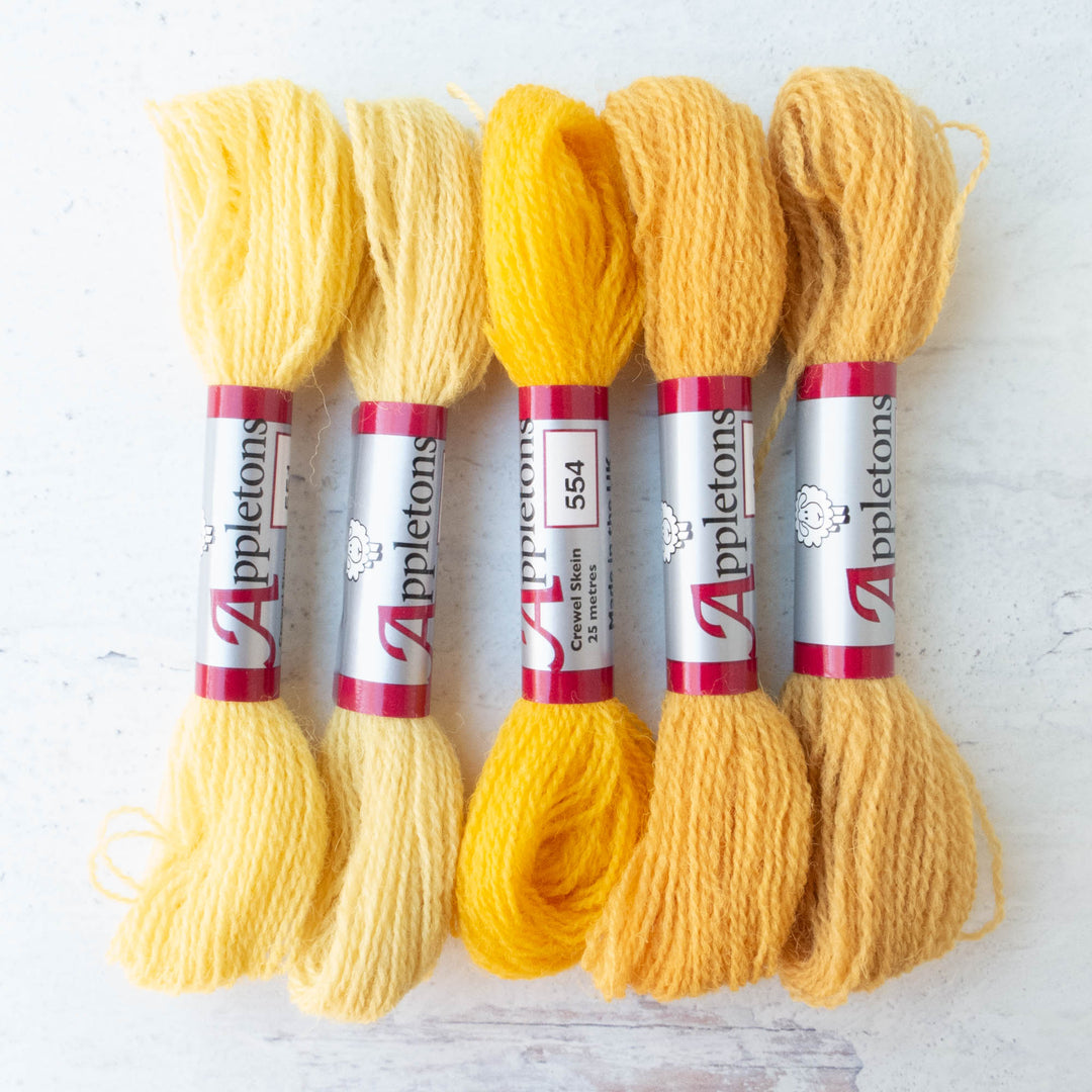 Appletons Crewel Weight Wool - Yellow