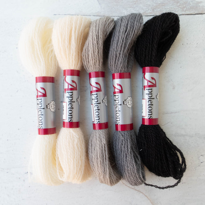 Appletons Crewel Weight Wool - Neutrals