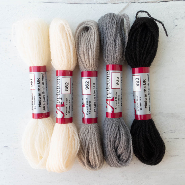 Appletons Crewel Weight Wool - Neutrals