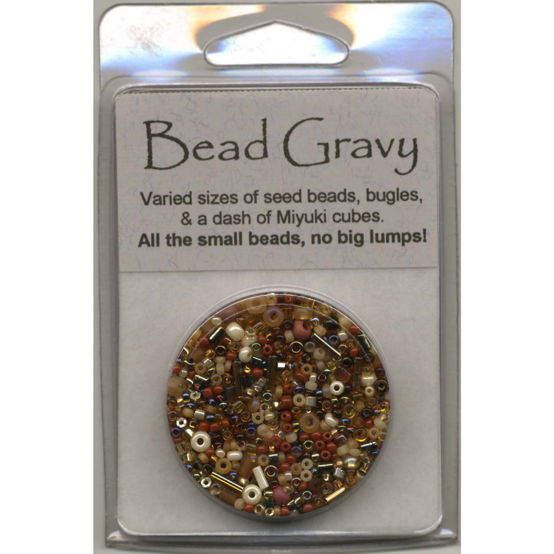 Amber Chasseur Seed Bead Mix