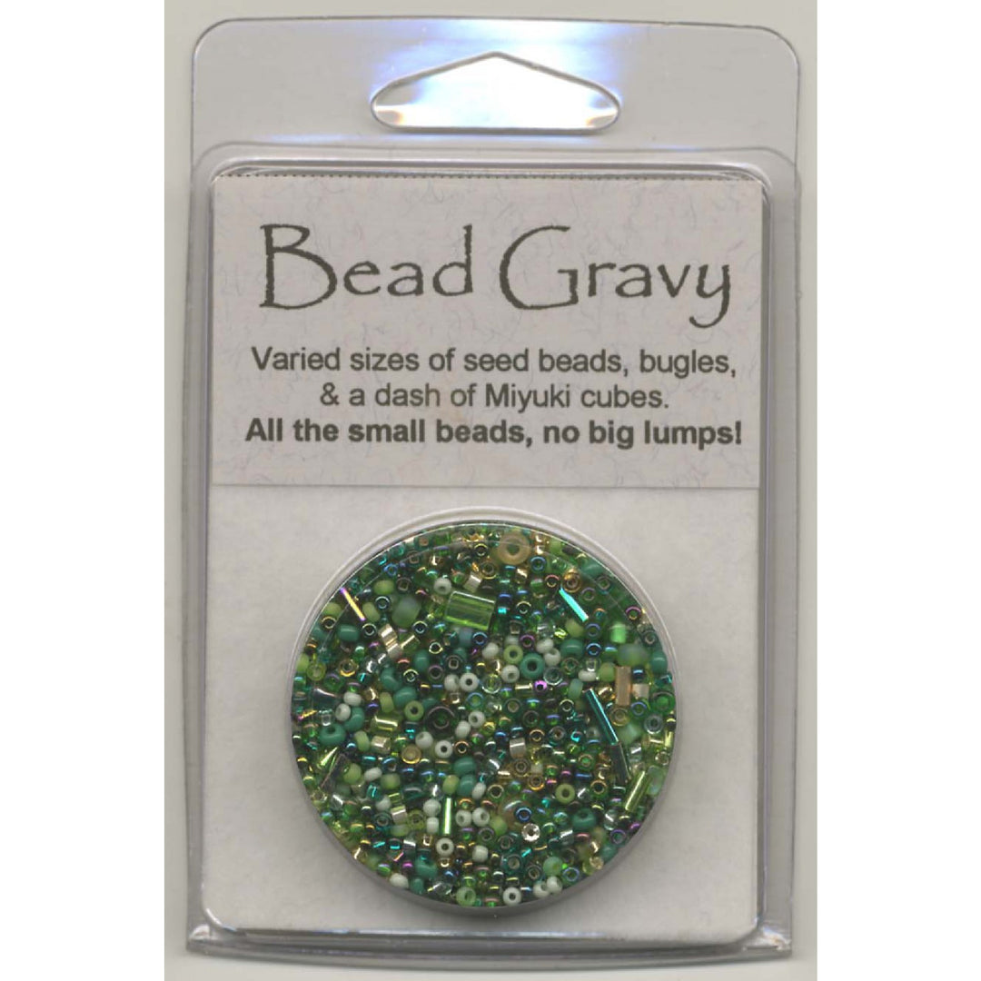 Green Pesto Seed Bead Mix