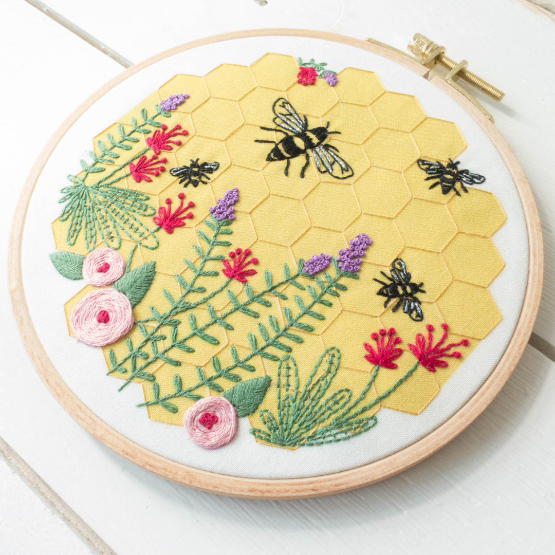 cozyblue Embroidery Kit :: Bee Lovely Patterns - Snuggly Monkey