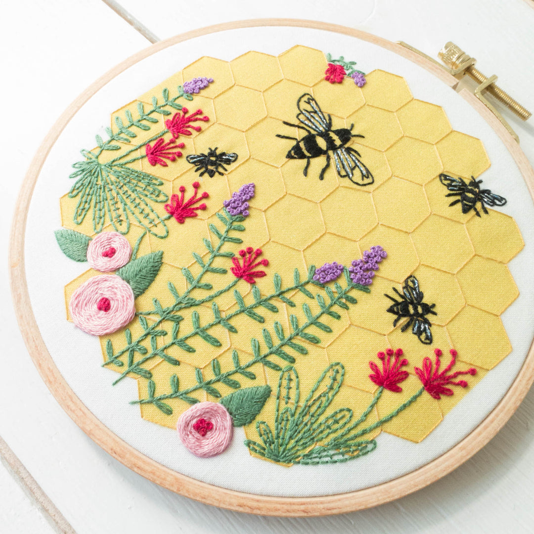 cozyblue Embroidery Kit :: Bee Lovely Patterns - Snuggly Monkey