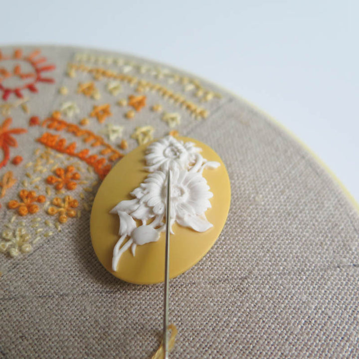 Sunflower Needle Minder Needle Minder - Snuggly Monkey