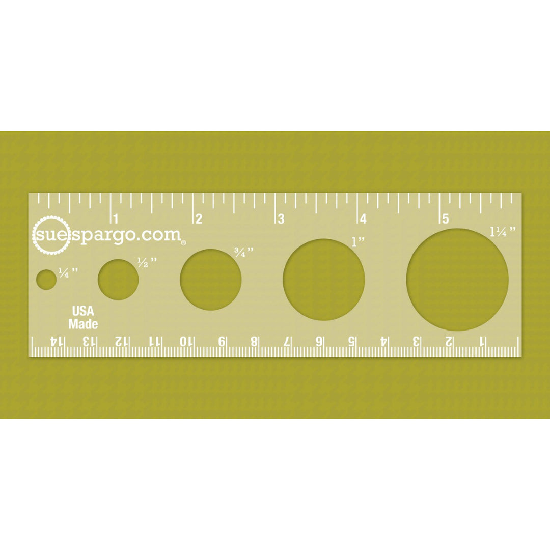 Sue Spargo Creative Stitching Tools Circle Ruler