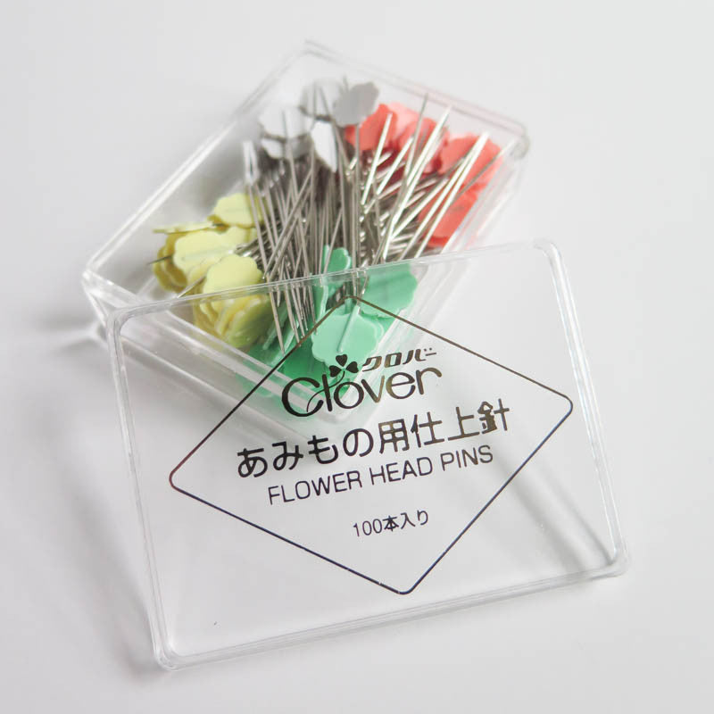 Flower Head Pins by Clover Notions - Snuggly Monkey