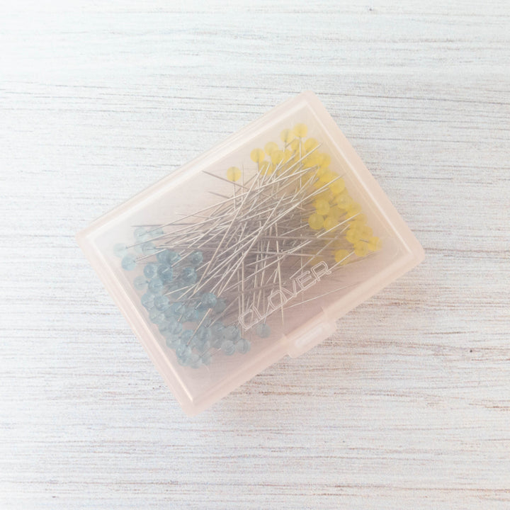 Glasshead Patchwork Pins