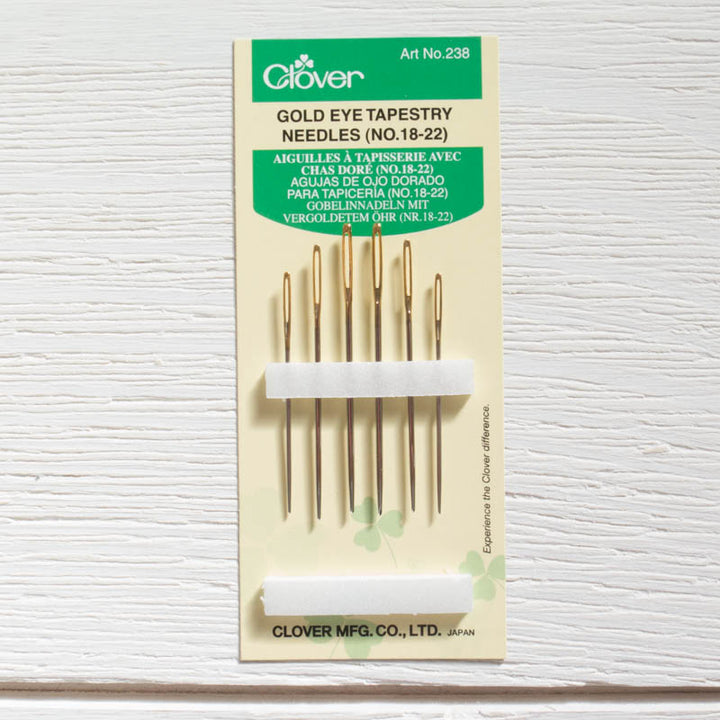 Clover Tapestry Needles (Sizes 18-22) Needles - Snuggly Monkey