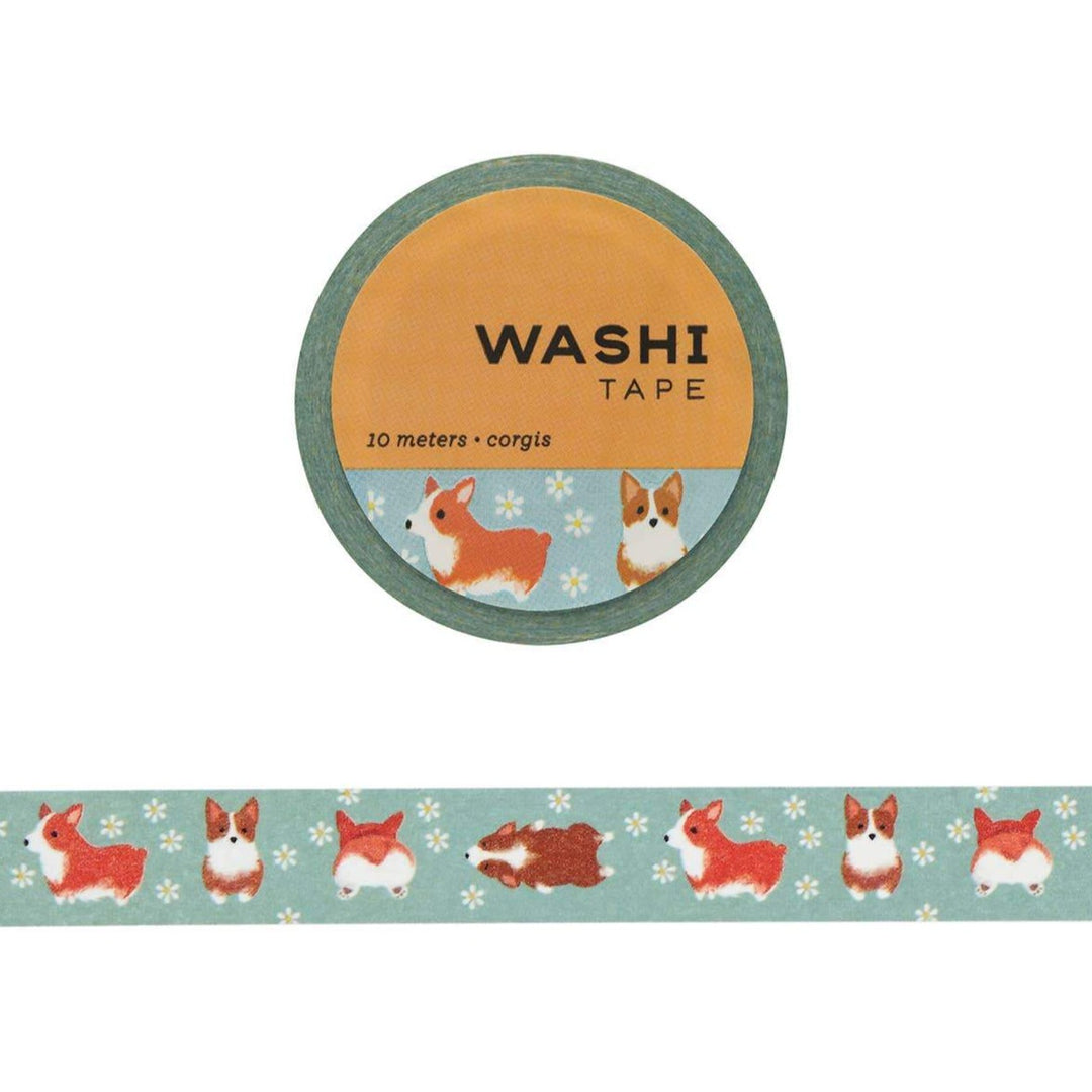 Corgis Washi Tape