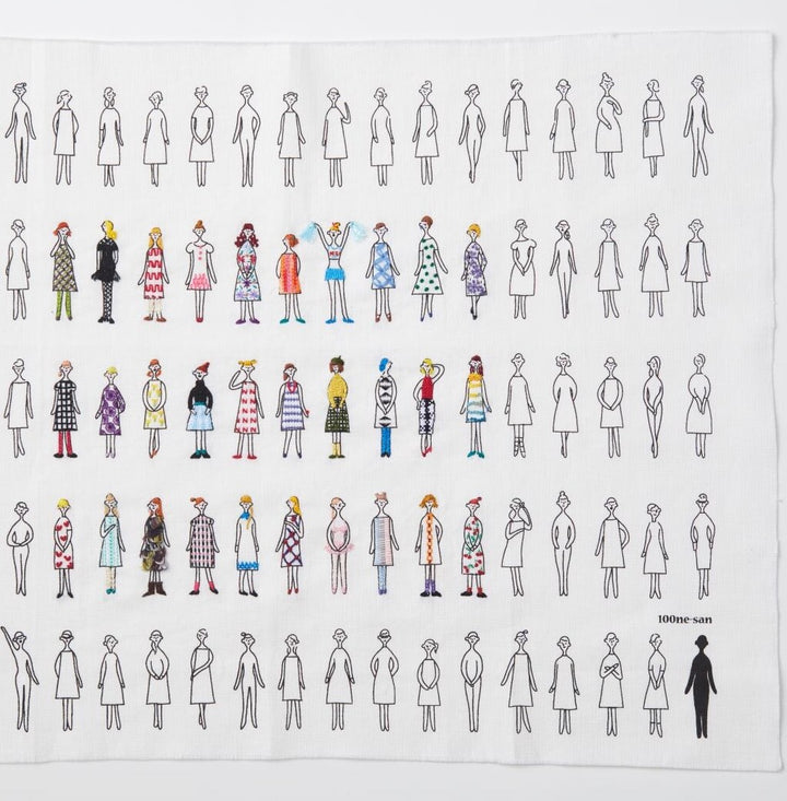 Lecien 100 Ladies (Ne-San) Embroidery Sampler