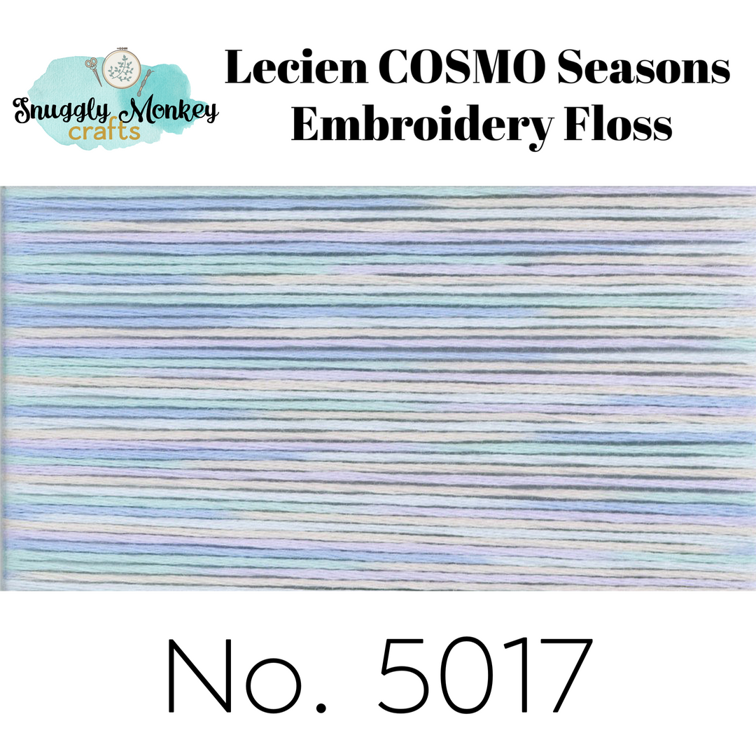 COSMO Seasons Variegated Embroidery Floss - 5016, 5017, 5018, 5019, 5020 Floss - Snuggly Monkey