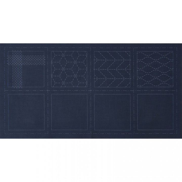 Lecien Cosmo Sashiko Coasters - Sashiko Navy (98902)