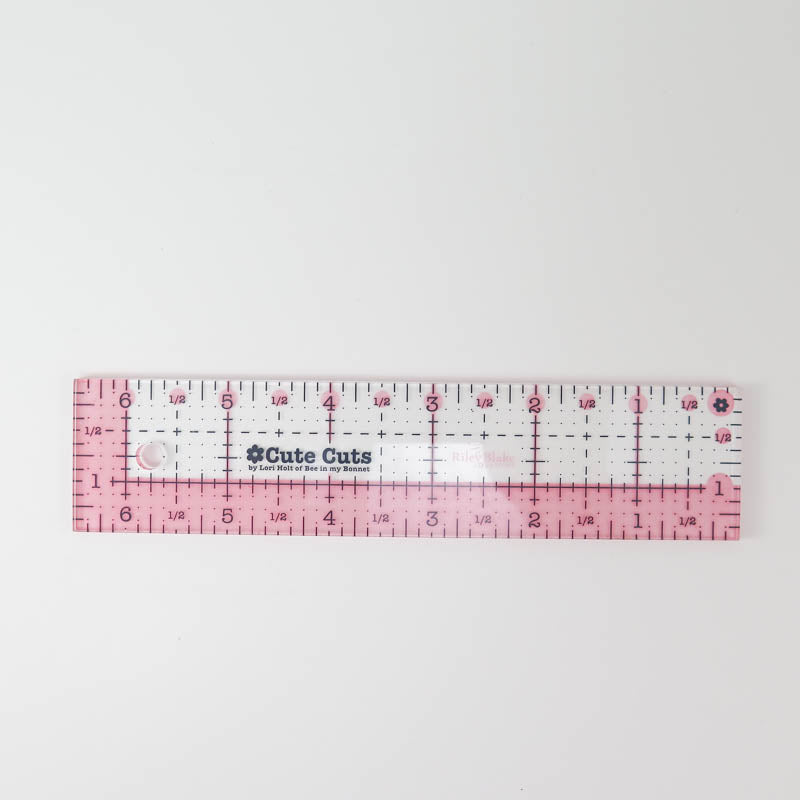 Cute Cut Rectangle Ruler - 1.5" x 6.5" Notions - Snuggly Monkey