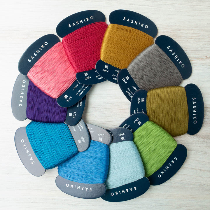 Daruma Carded Thin Sashiko Thread - 2020 Collection