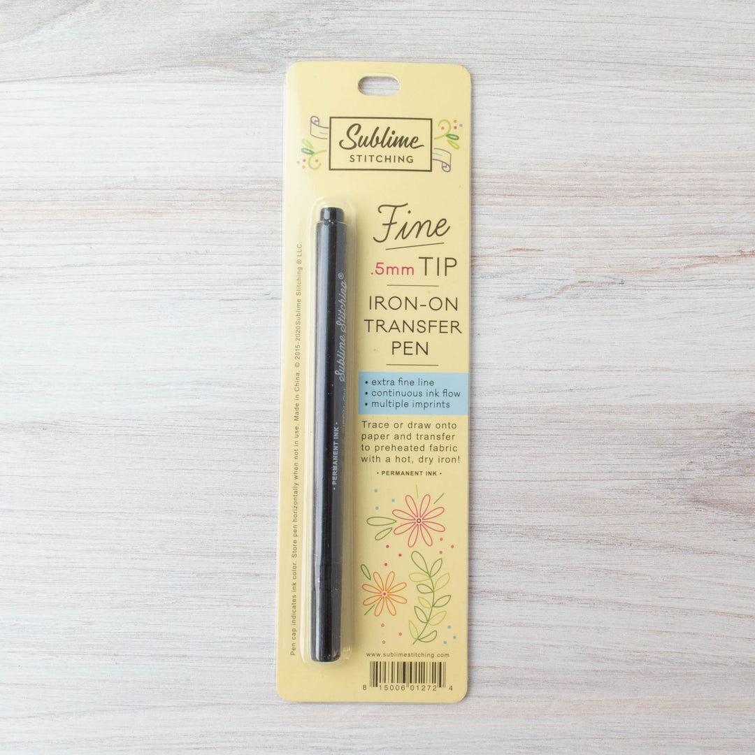 Fine Tip Iron On Transfer Pen for Embroidery