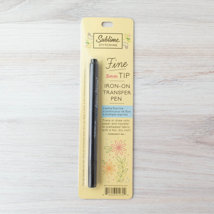 Fine Tip Iron On Transfer Pen for Embroidery