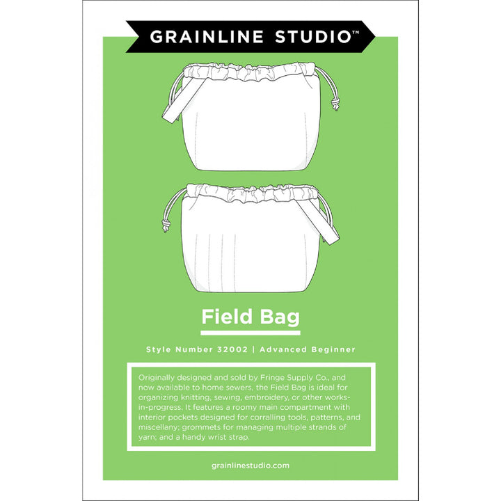 Grainline Studios Sewing Pattern - Field Bag