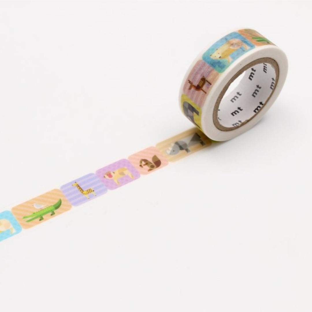 Geometric Animals Japanese Washi Tape