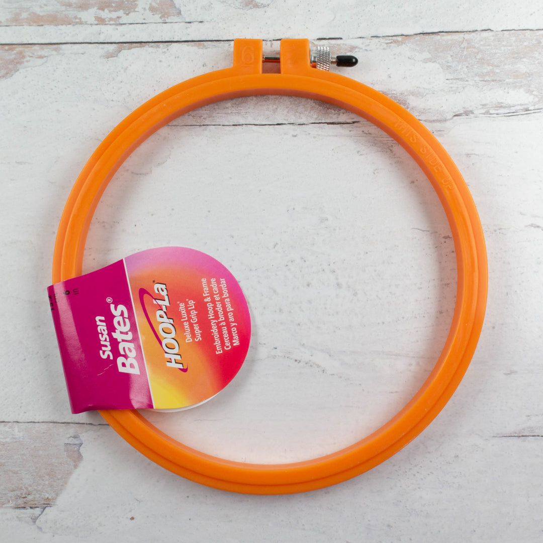 Susan Bates Hoop-La Plastic Embroidery Hoop