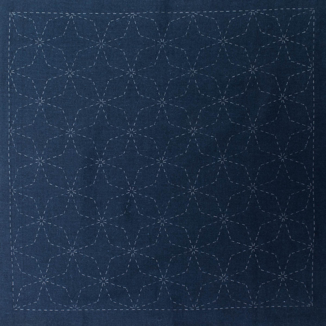 Kaku Shippo Sashiko Embroidery Sampler Sashiko - Snuggly Monkey